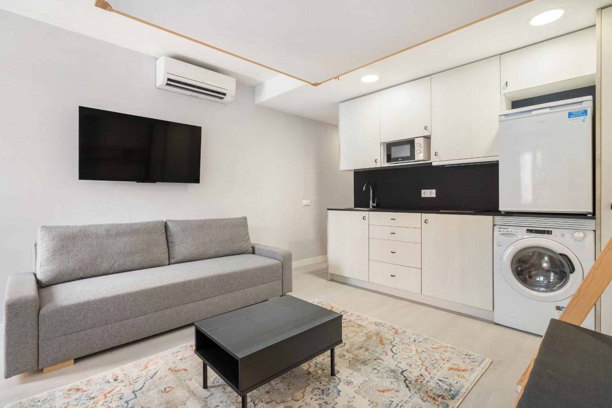 Madrid Riverside Studios Con Parking Incluido Alquiler Temporal Exteriér fotografie